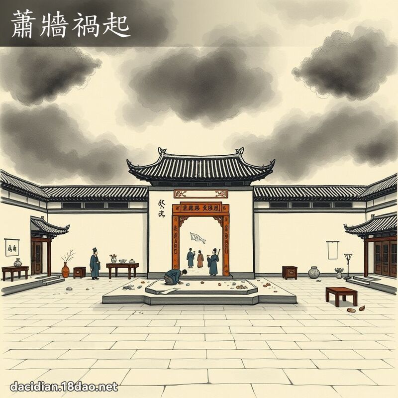 萧墙祸起 配图