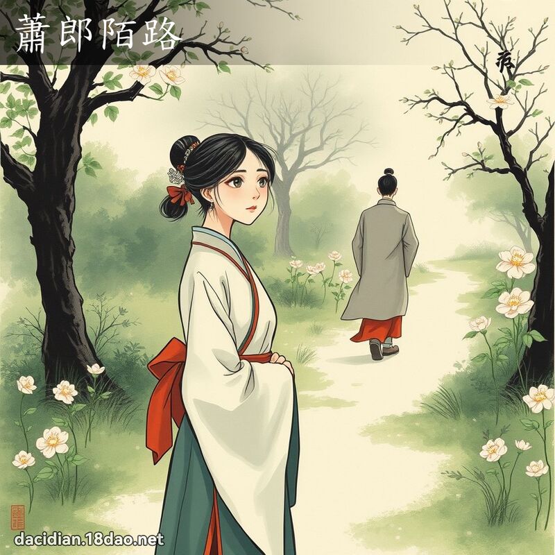 萧郎陌路 配图