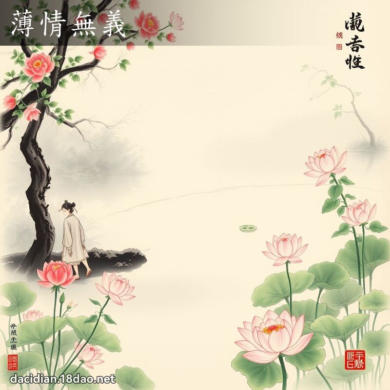 薄情无义 配图