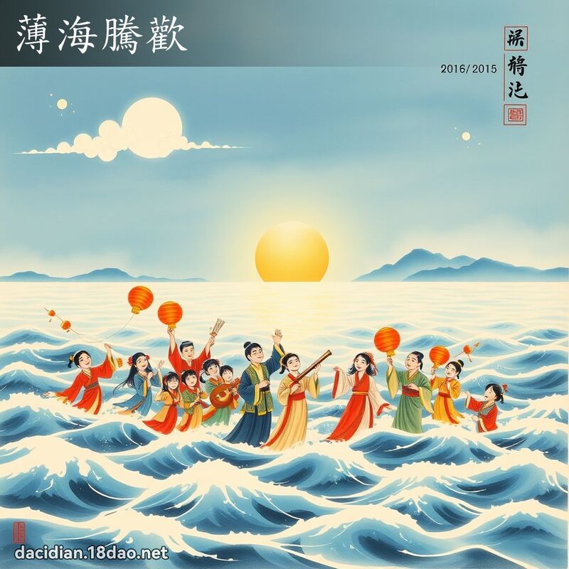 薄海腾欢 配图