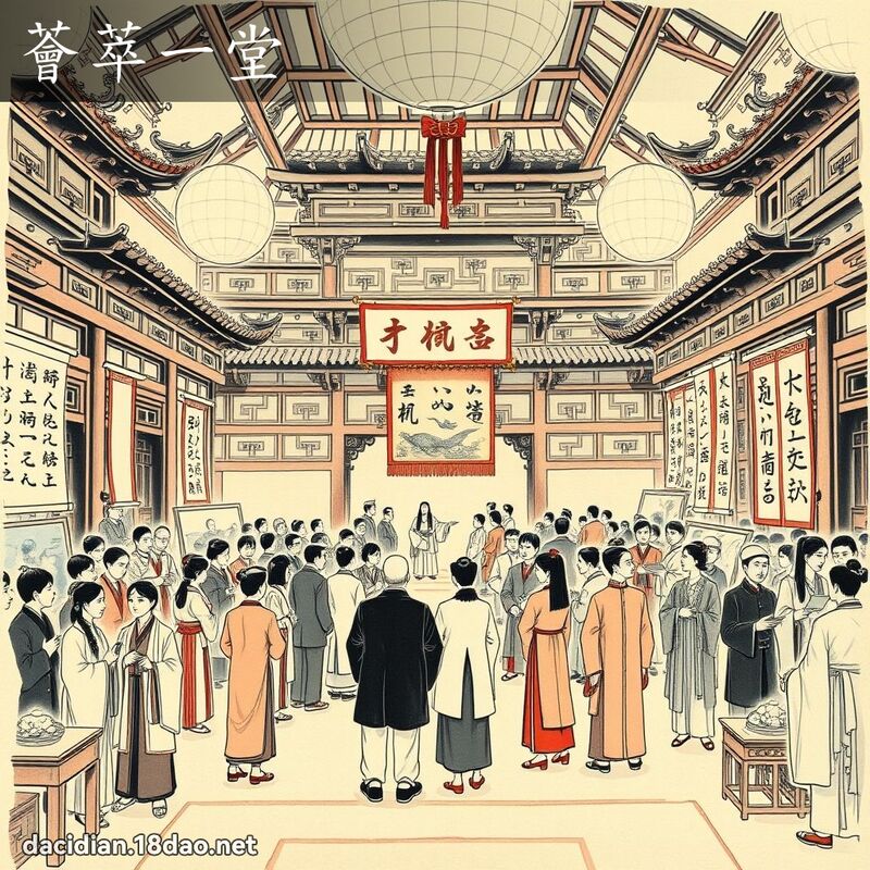 薈萃一堂 配图