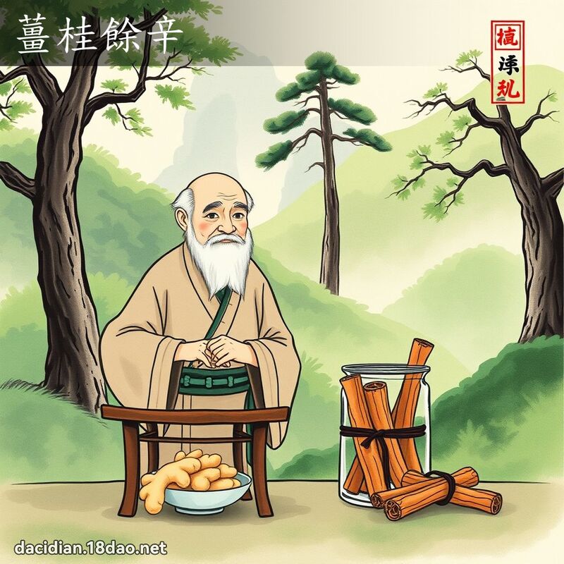 姜桂余辛 配图