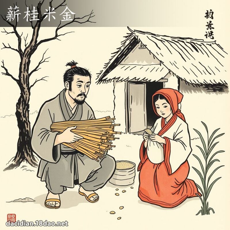 薪桂米金 配图