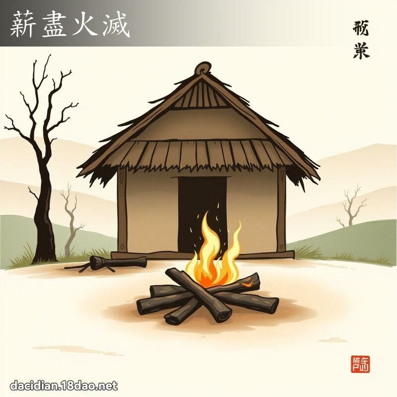 薪尽火灭 配图