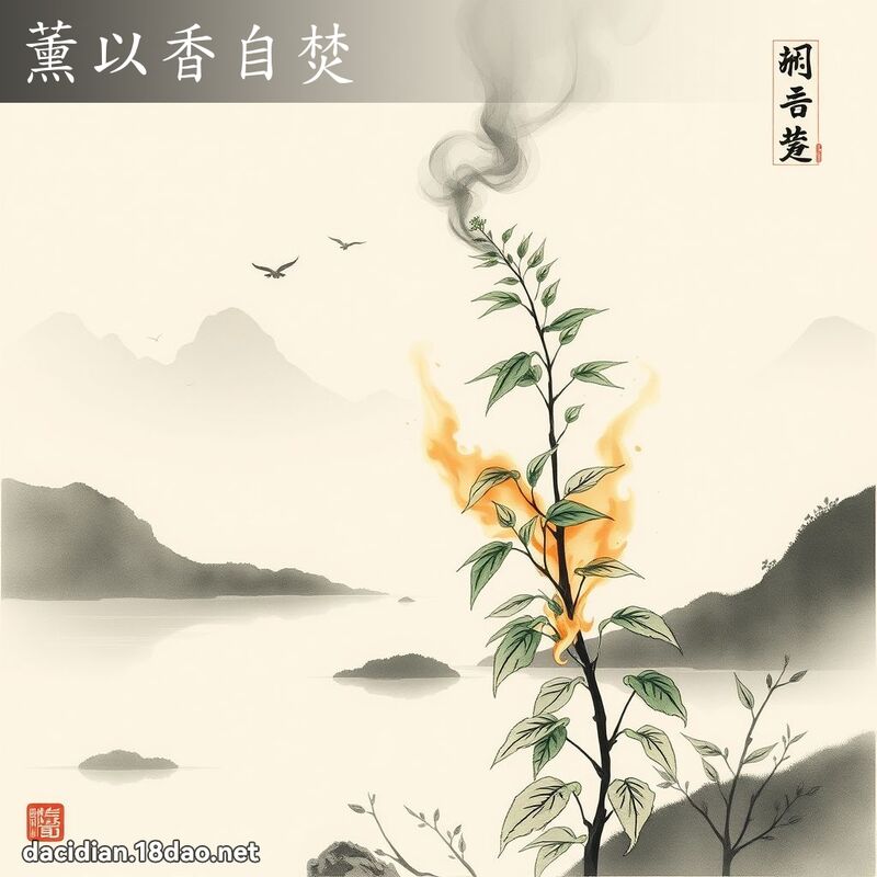 薰以香自焚 配图