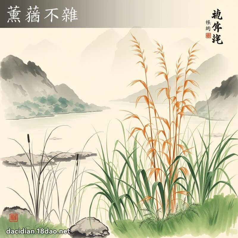 薰蕕不杂 配图