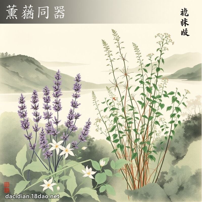 薰蕕同器 配图