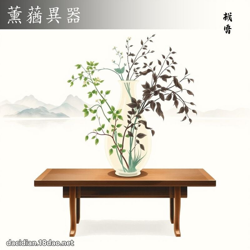 薰蕕异器 配图