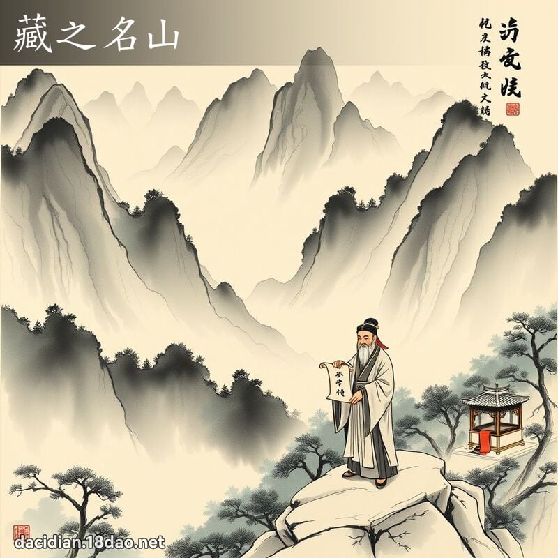 藏之名山 配图