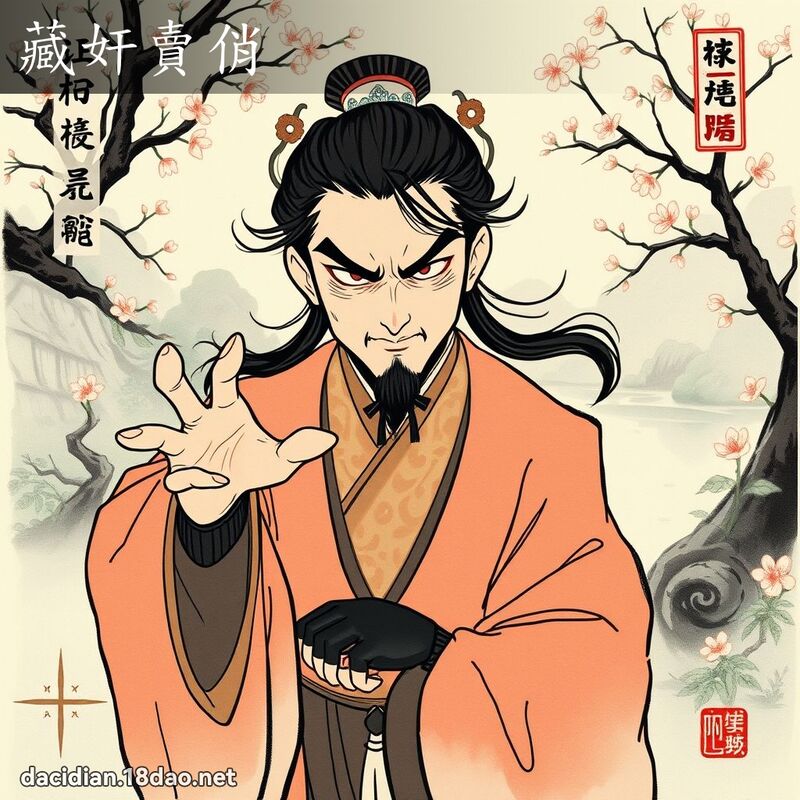 藏奸卖俏 配图