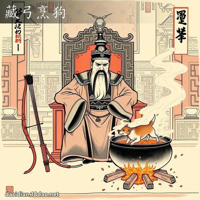 藏弓烹狗 配图