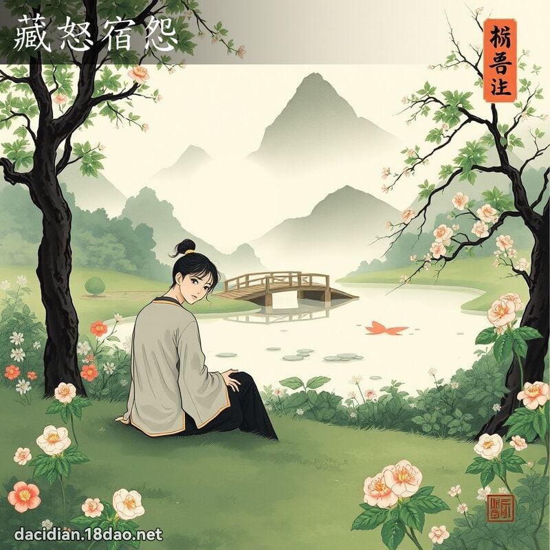 藏怒宿怨 配图