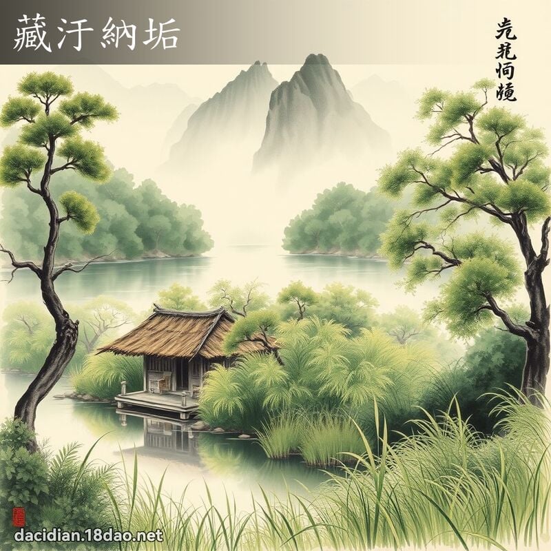 藏汙纳垢 配图