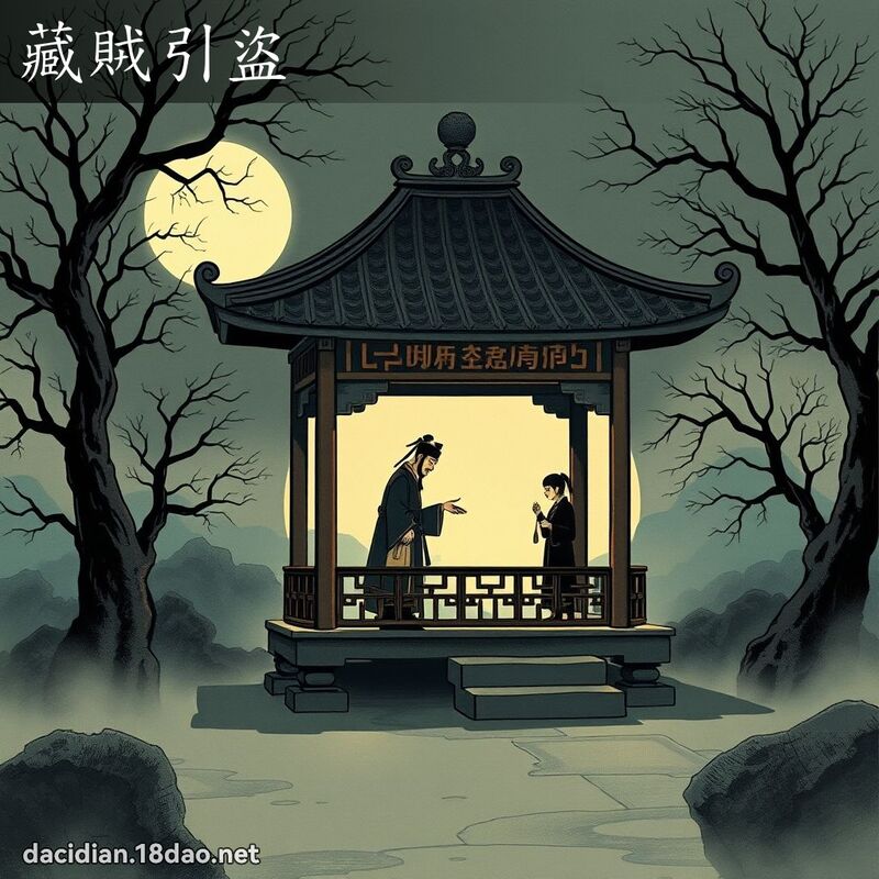 藏贼引盗 配图