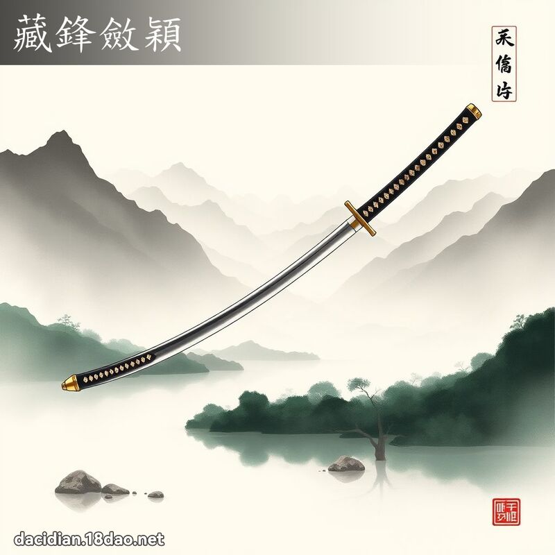 藏锋敛颖 配图