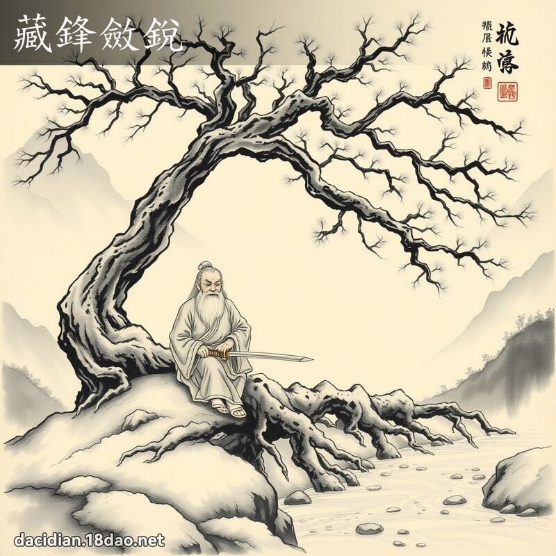 藏锋敛锐 配图