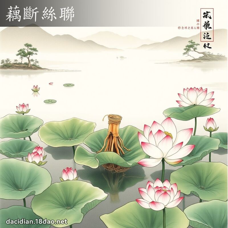 藕断丝联 配图