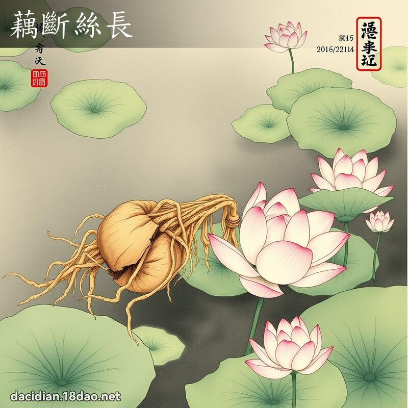 藕断丝长 配图