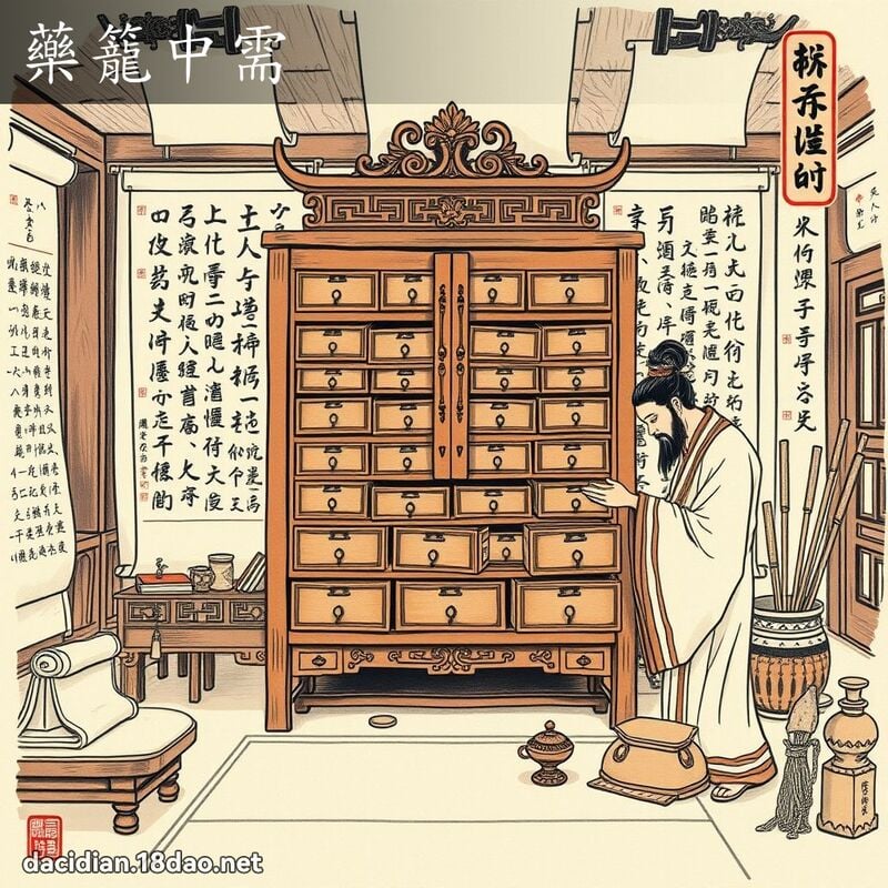 药笼中需 配图
