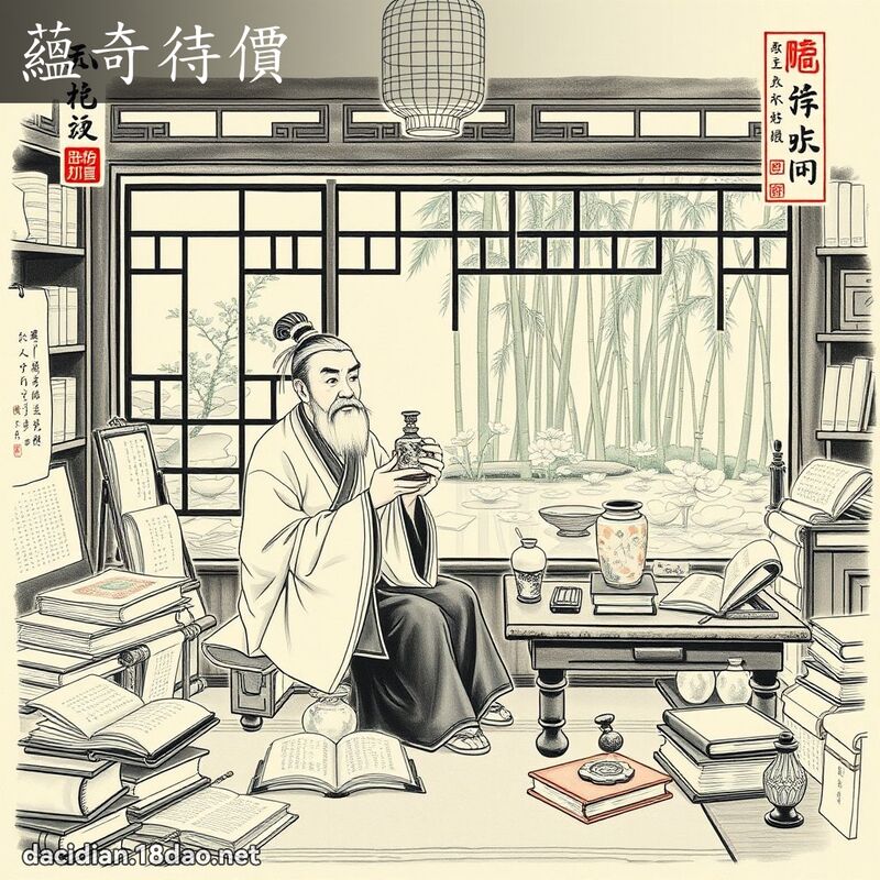蕴奇待价 配图