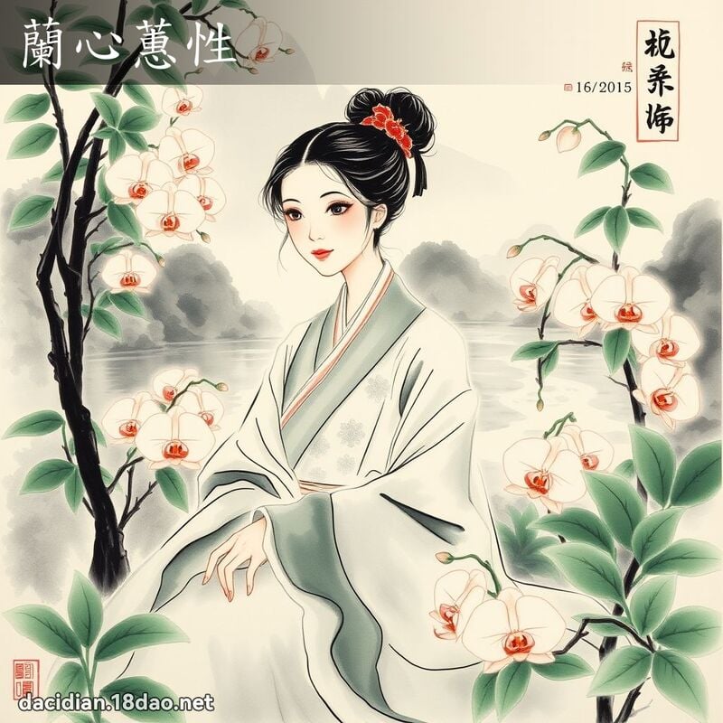 兰心蕙性 配图