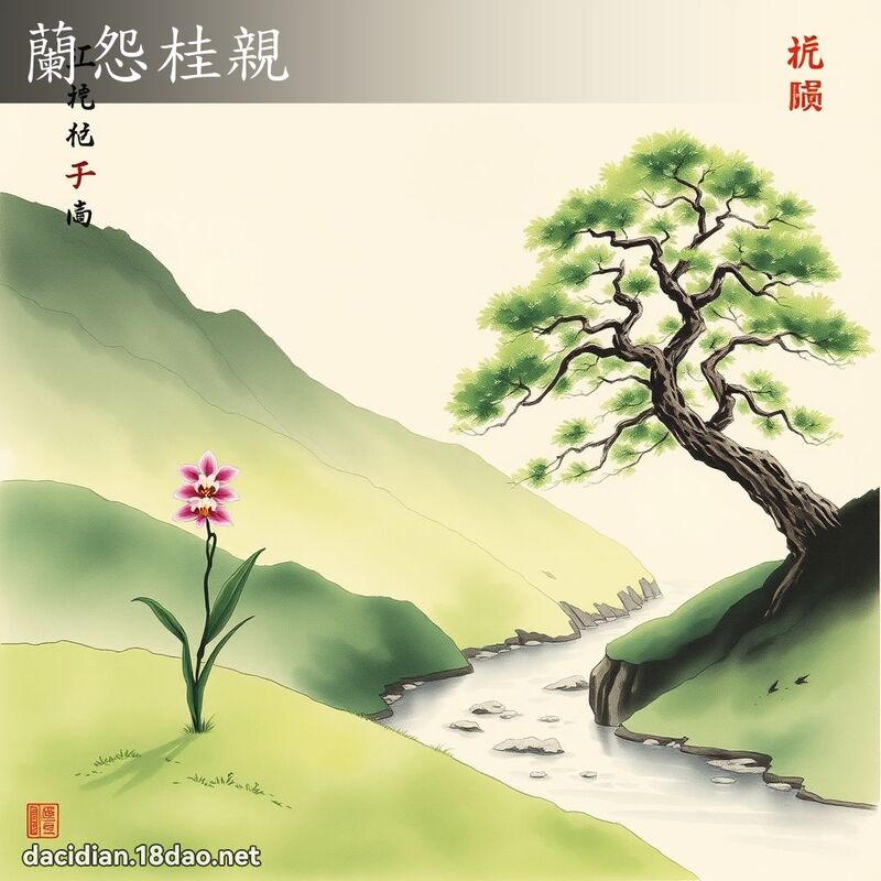 兰怨桂亲 配图