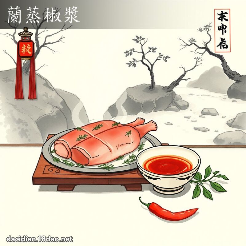 兰蒸椒浆 配图