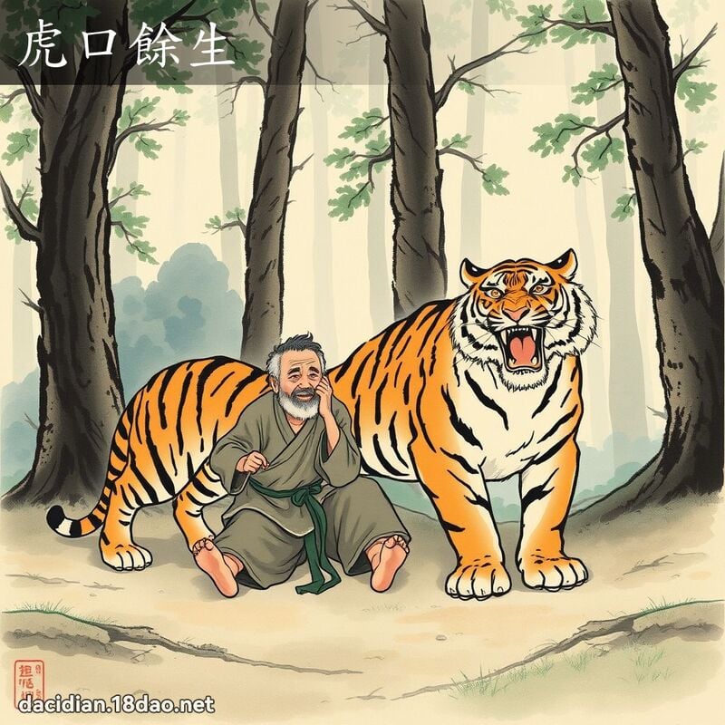 虎口余生 配图