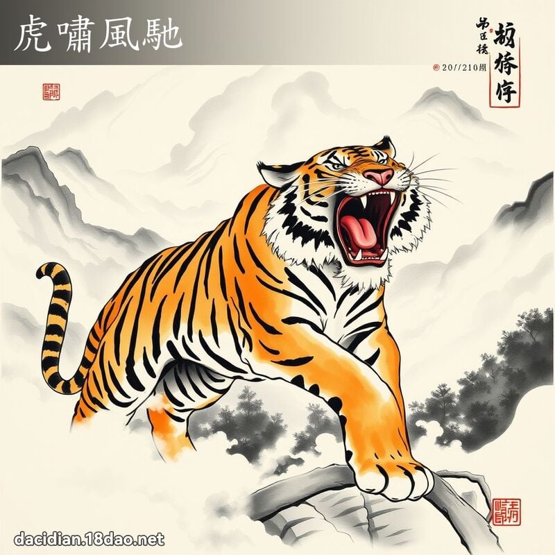 虎啸风驰 配图