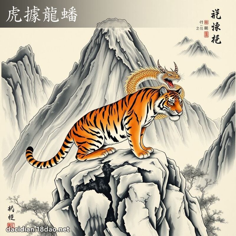虎据龙蟠 配图