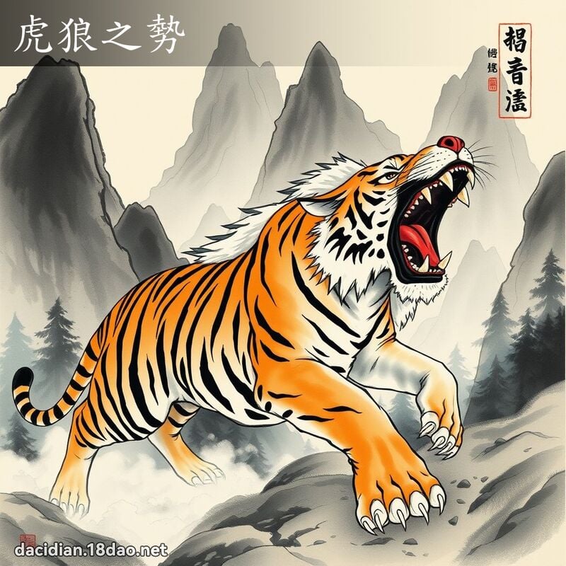 虎狼之势 配图