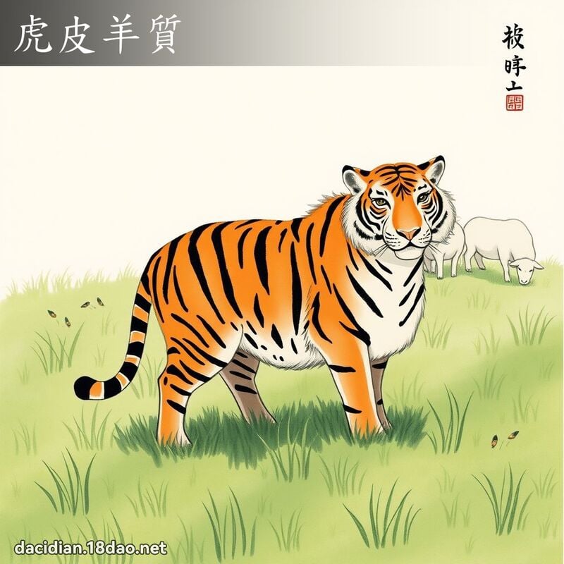 虎皮羊质 配图