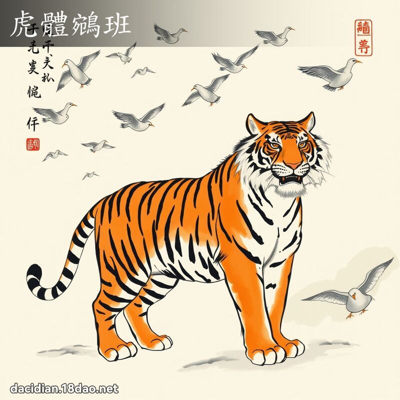 虎体鵷班 配图