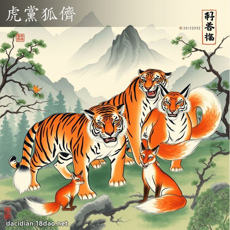 虎党狐儕 配图