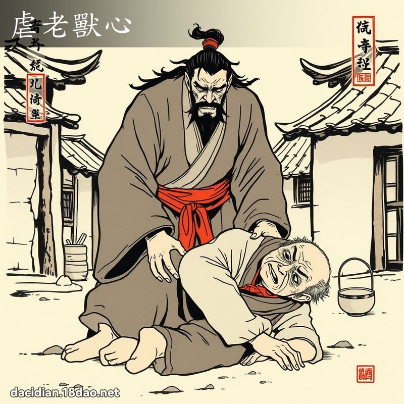 虐老兽心 配图