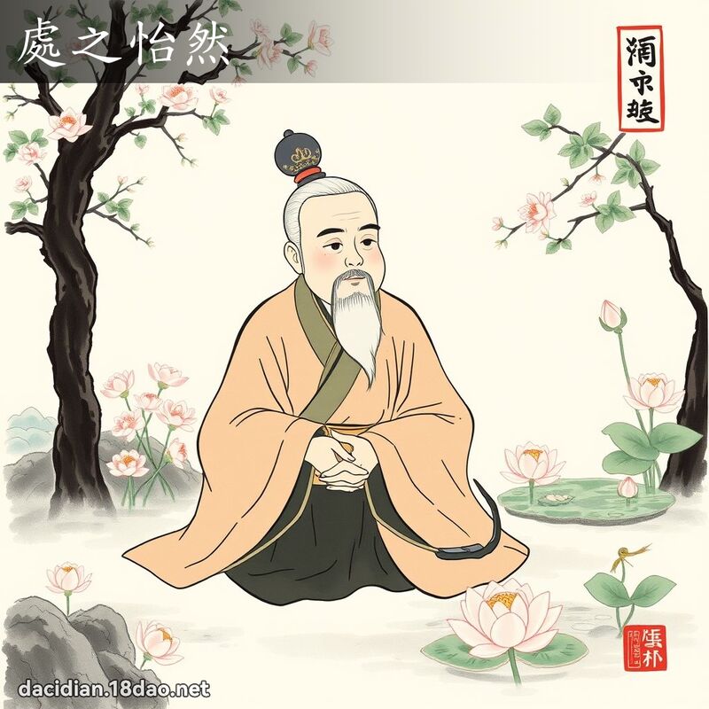 处之怡然 配图