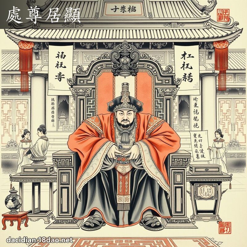 处尊居显 配图