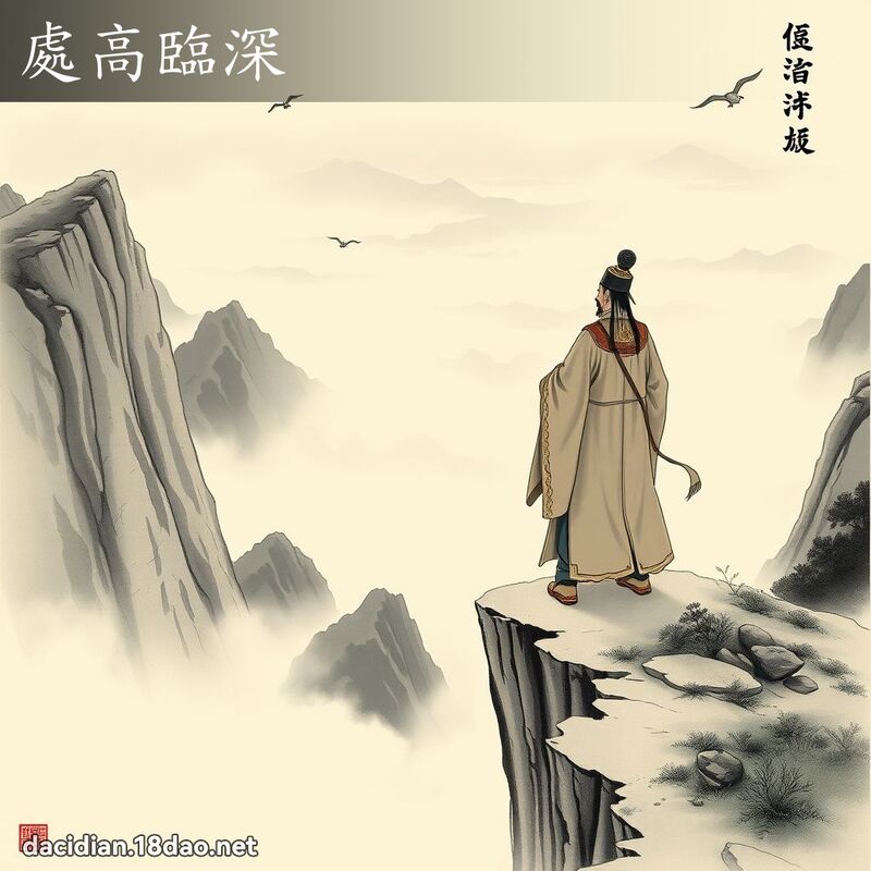 处高临深 配图