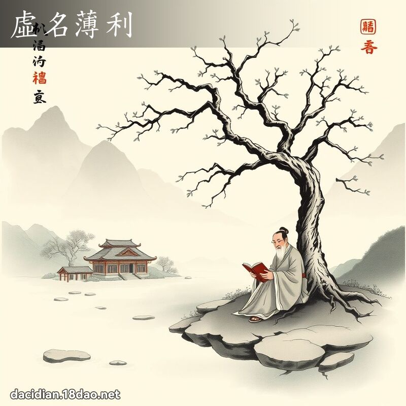 虚名薄利 配图