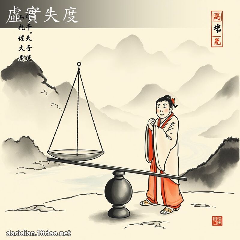 虚实失度 配图