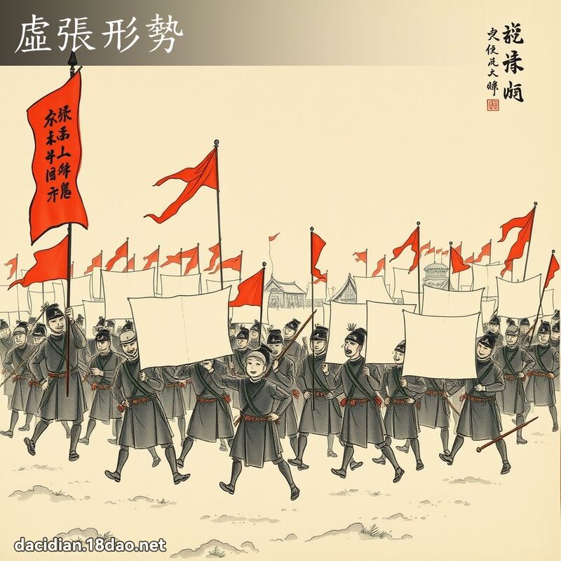 虚张形势 配图