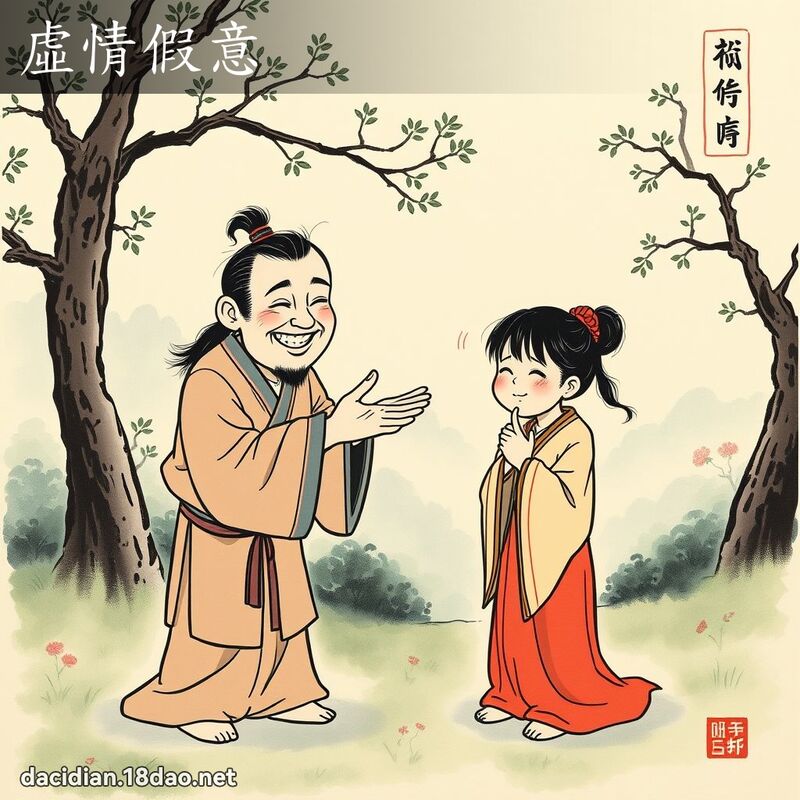 虚情假意 配图