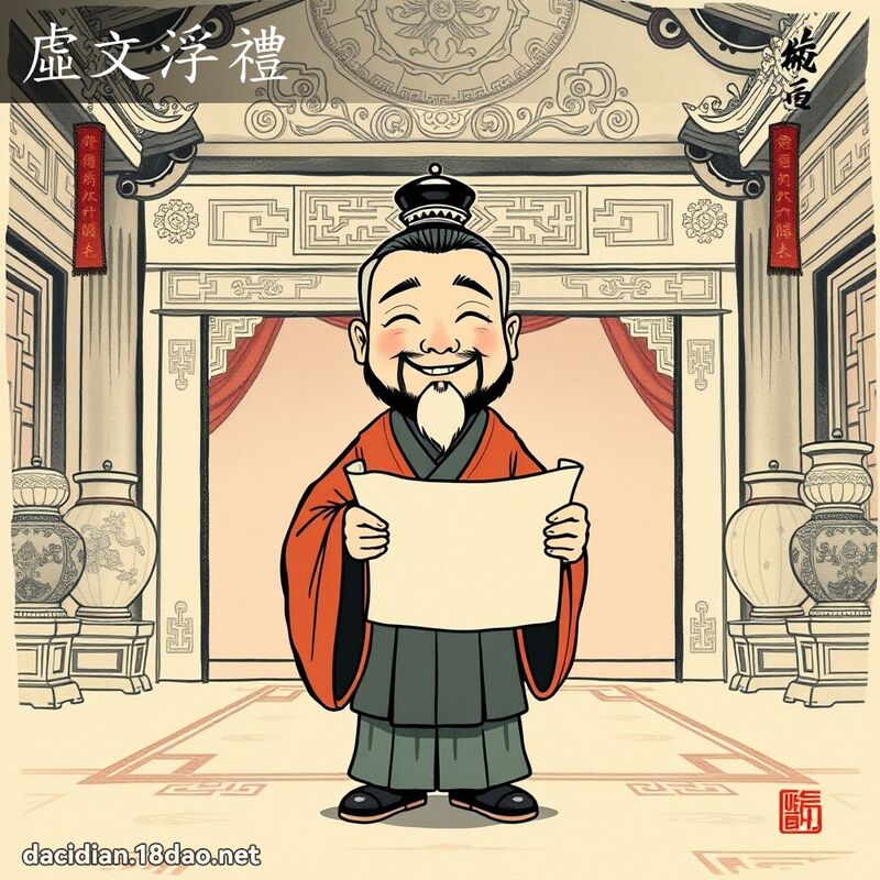 虚文浮礼 配图