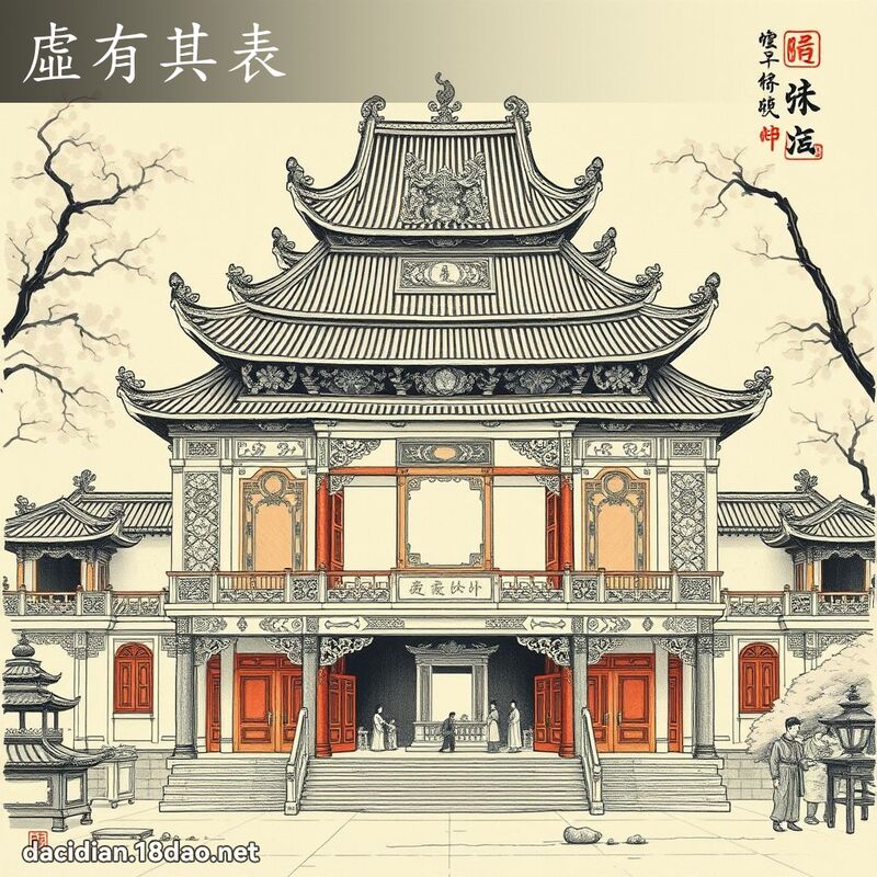 虚有其表 配图