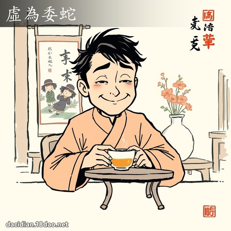 虚为委蛇 配图