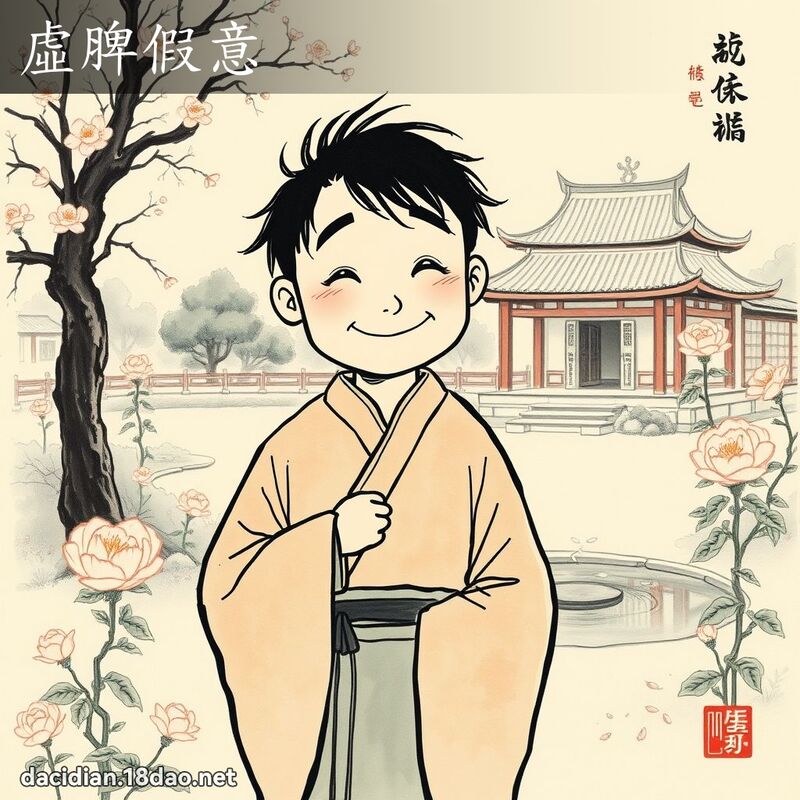 虚脾假意 配图