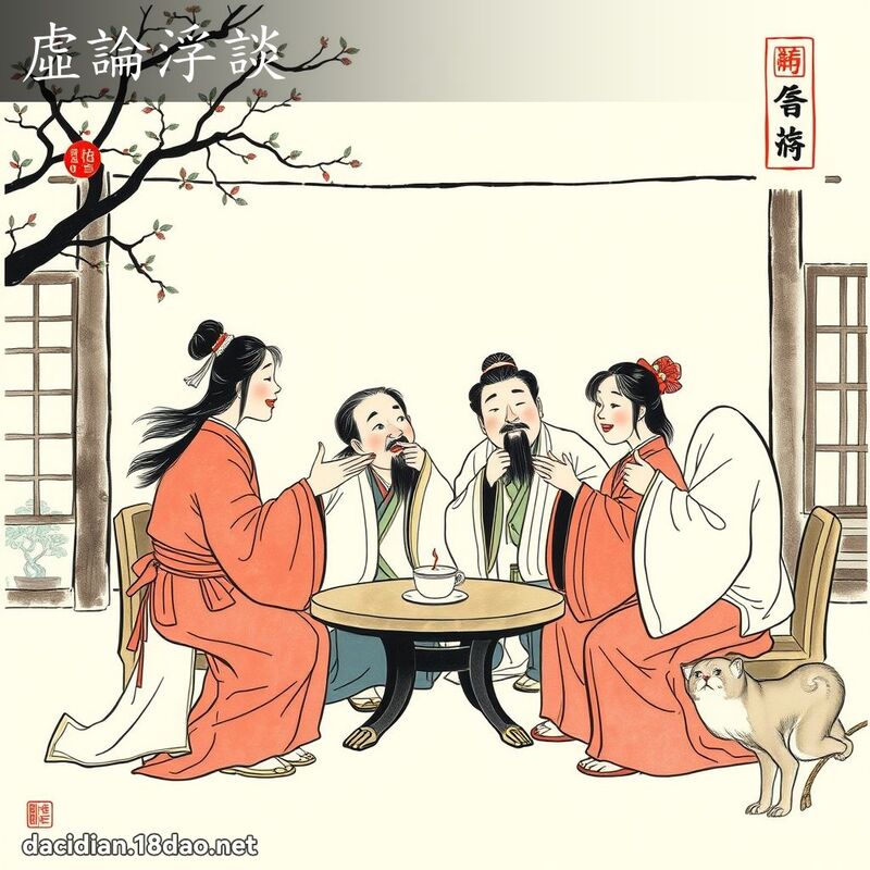 虚论浮谈 配图