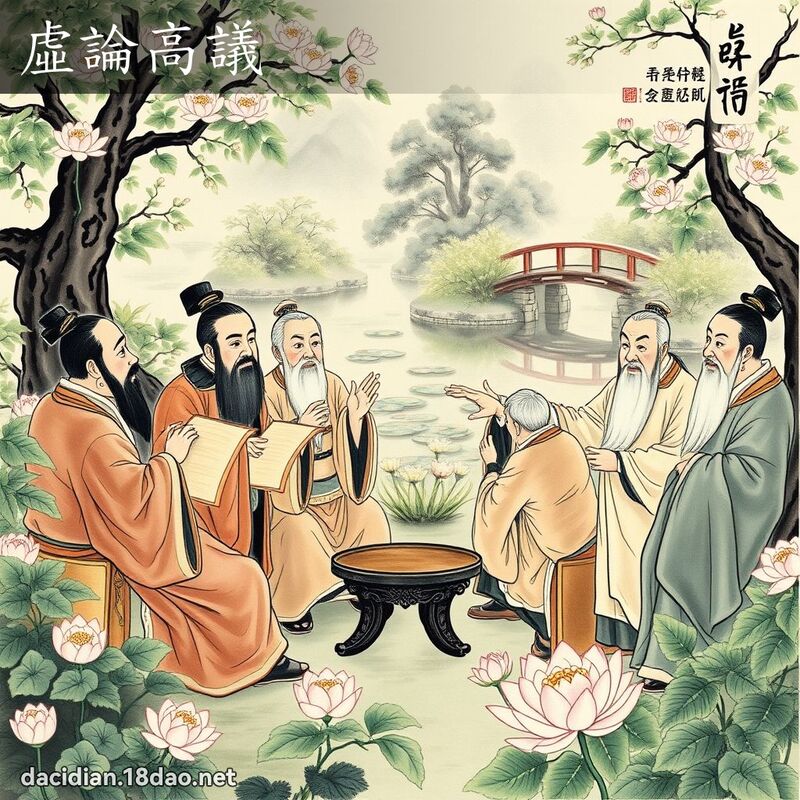 虚论高议 配图
