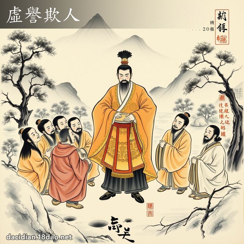 虚誉欺人 配图