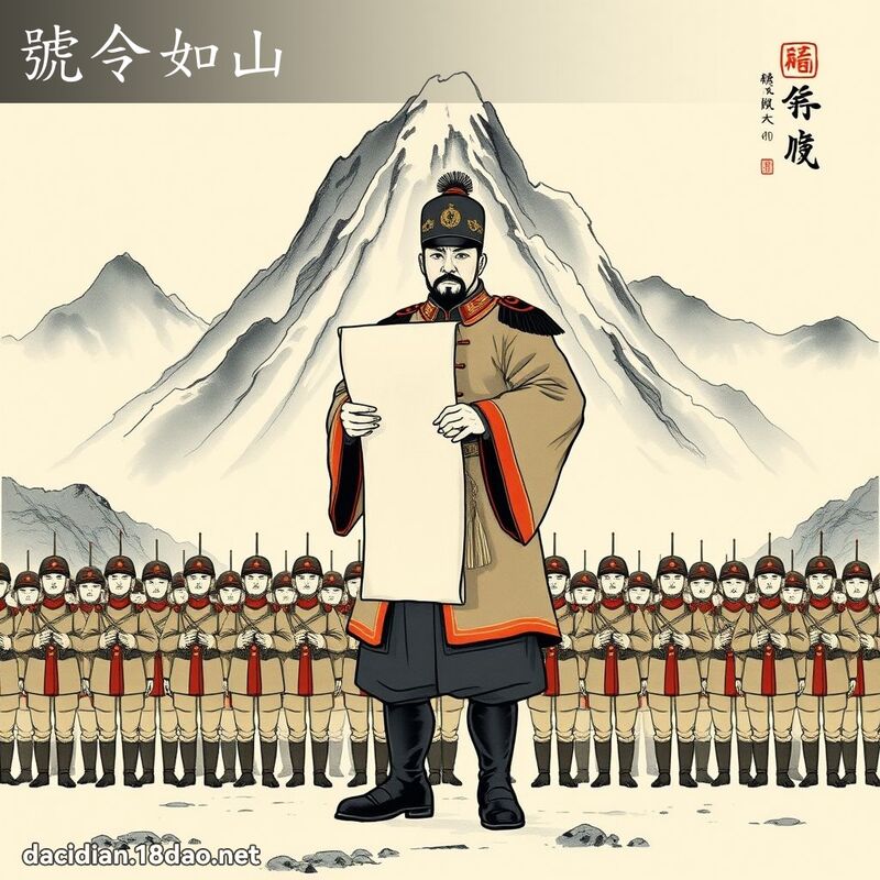 號令如山 配图